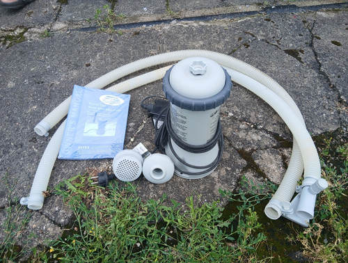 Poolpumpe mit aufsätzen und - mit,