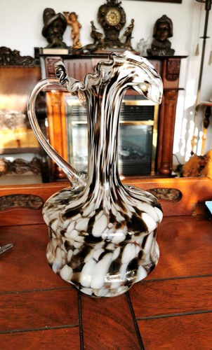 Glasvase glas kanne murano - glasvase,