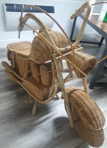 Rattan harley davidson modell - rattan,