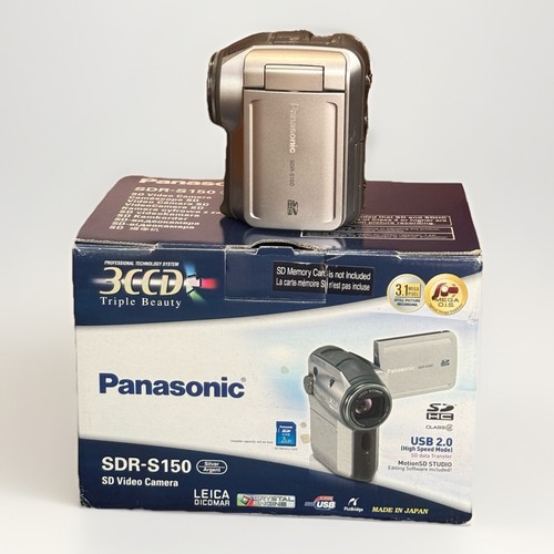 Panasonic sdr s150 3ccd leica - panasonic,