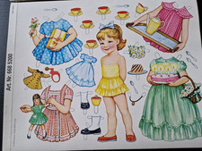 Ausschneidebogen Puppe 