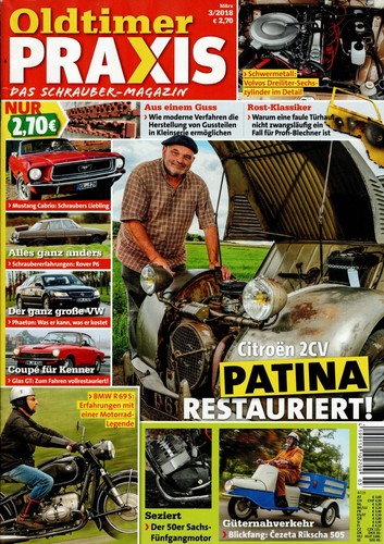 Oldtimer praxis 2018 glas - oldtimer, 03/2018