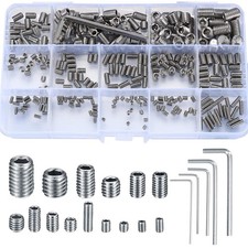 Madenschrauben Set Gewindestifte M2.5 M3 M4 M5 M6 M8 Inbusschraube