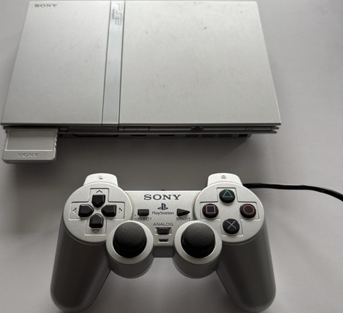 Playstation ps2 slim silber - playstation,