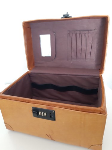 Leder beauty bord case - bord,