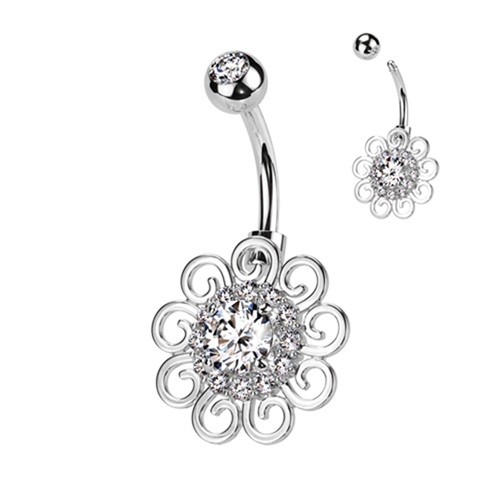Bauchnabelpiercing banane mit - bauchnabelpiercing,