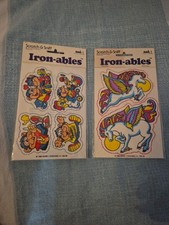 Iron Ables Bügelbilder 80er