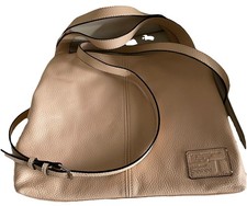 Design  Tignanello Schultertasche, Leder, beige, Neu