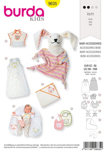Schnittmuster baby accessoires - schnittmuster, baby-accessoires