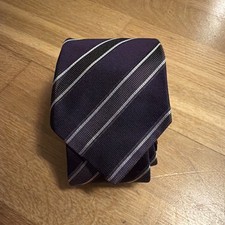 Kiton Krawatte in violett lila