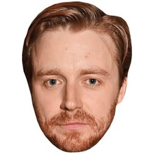 Jack Lowden (Beard) Maske aus Karton