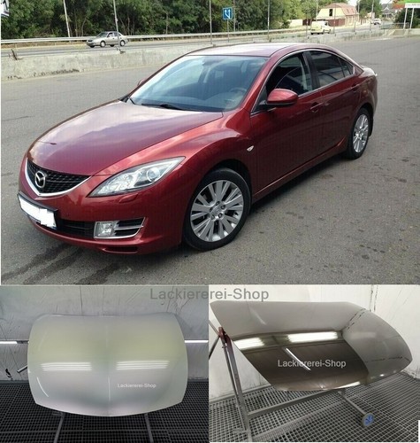 Motorhaube lackiert - motorhaube,