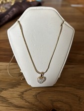 Energetix Halskette Mit Herzanhänger Vergoldet Größe M