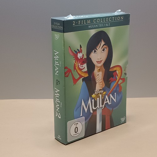 Mulan dvd box disney - mulan,