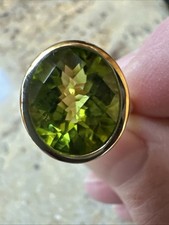 Ring Gg 375 mit Peridot, Gr