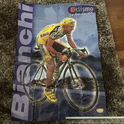 Poster marco pantani bianchi - ,