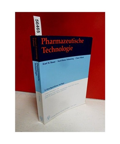 Pharmazeutische technologie - pharmazeutische,