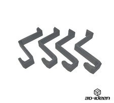 4x Aufstelldach Haken Halter passend für VW T5 T6 T6.1 Bus Bulli – 3D-Ideen