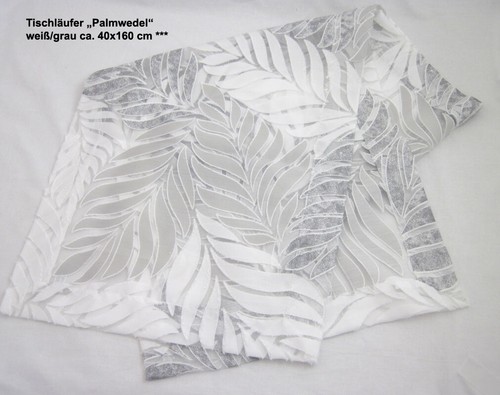 Tischläufer palmwedel - tischläufer, „palmwedel“