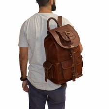 Vintage Echtleder Messenger