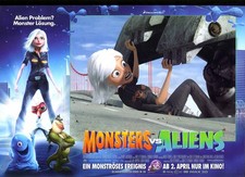 Monsters vs. Aliens - Aushangfotos A4 21x29cm - 4 Stück-G1