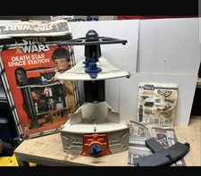 Vintage 1978 Kenner Star Wars Death Star Play Set mit OVP & Anleitung