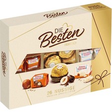 Die Besten von Ferrero Nuss 26er Geschenkbox Rocher Küsschen (47,96 EUR/kg)