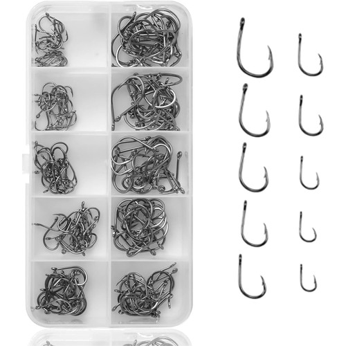 200 stück angelhaken set - 200,