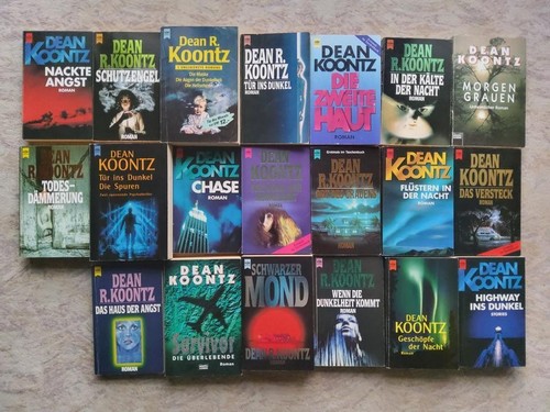 Bücherpaket 28 x dean - --,