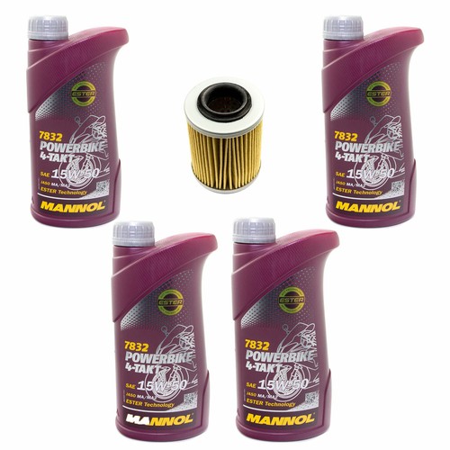 Motoröl set 15w50 liter - motoröl, 4