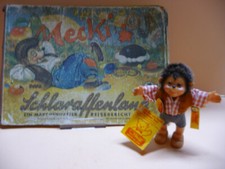 Mecki Figur von Steiff  &  Mecki Buch im Schlaraffenland