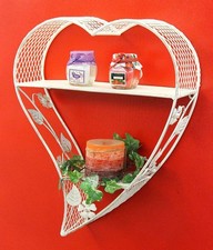 Wandregal Metall Herz 131086