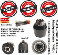 Makita®  Schnellspannbohrfutt 763252-1 Schraube 251468-5 BDF BHP DHP 448 458 ⭐⭐⭐