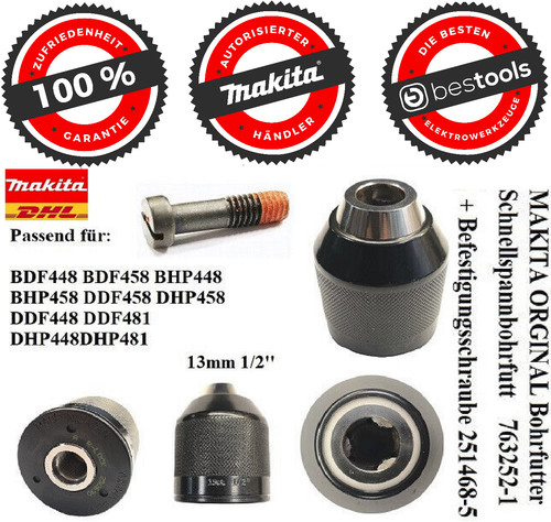 Makita schnellspannbohrfutt - makita®,