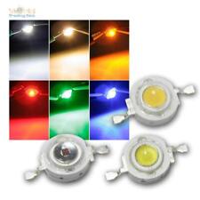 Highpower LED 1 Watt, versch. Farben, Power Emitter Chip, 1W Hochleistungs LEDs
