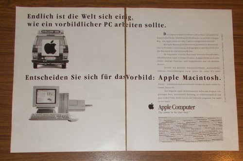 Seltene werbung apple - seltene,