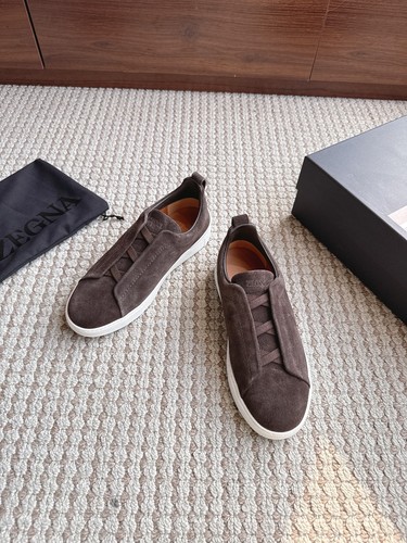 Zegna triple stitch sneaker - zegna,
