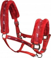 Halfter mit Fell Rotes