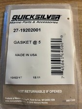 Impeller / Dichtung / Mercury / 27-19202001 / Quicksilver / Außenborder /Mariner