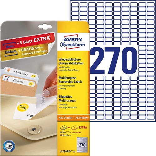 Avery zweckform l4730rev - avery, l4730rev-25