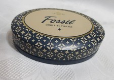 Ovale Schmuckdose von Fossil - leer