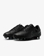  Football FußballSchuhe Nike Tiempo Schwarz Legende 10 Akademie fg/mg 