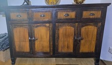 Unikat Sideboard aus Massivholz Teak (Erbstück)