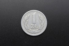 Polen, 1 Zloty 1957-Aluminium
