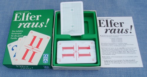 Elfer raus kartenspiel v - -,