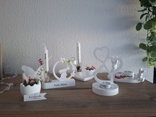 Osterdeko in sanften Farben