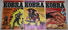3x Kobra Comic Hefte Nr. 17 19