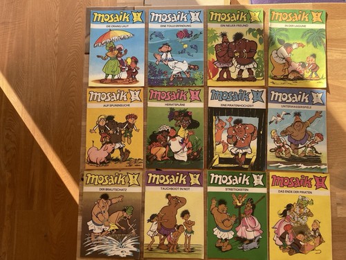 Comic hefte mosaik ddr - mosaik, 1988