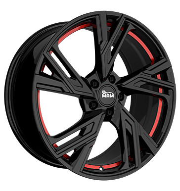 Mam rs5 5x19 et35 black - mam,