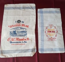 2 alte Mehlsäcke Roßwein